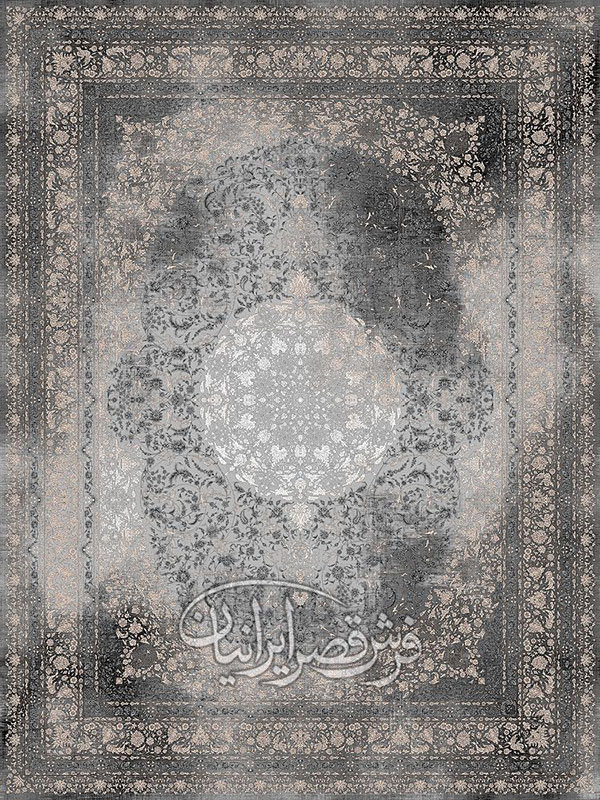 فرش پتینه قصر ایرانیان کد 9074-1200شانه